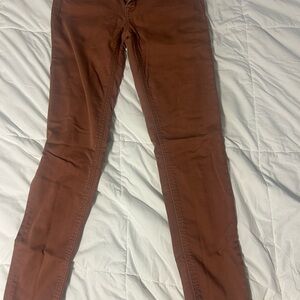 Stylish Brown Slim-Fit Trousers